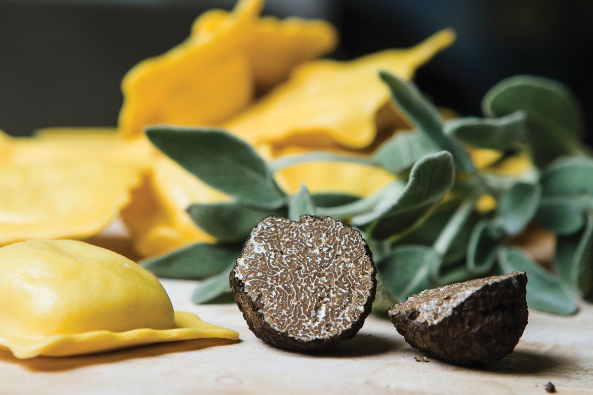 Truffles, which are often served over decadent pastas or meat dishes, can cost up to thousands of dollars because they’re difficult to find, grow, and store.