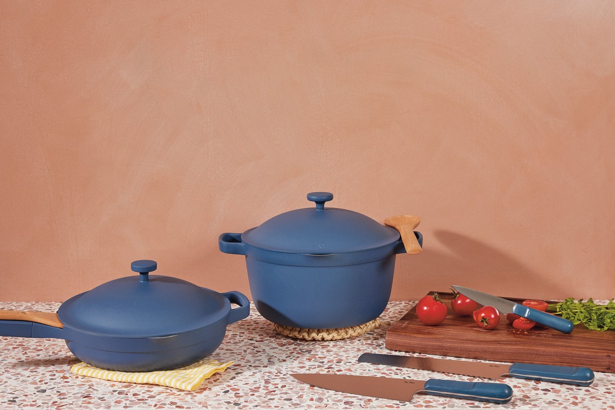 Our Place kitchenware is multipurpose and meant to facilitate cooking from different cuisines from around the world.