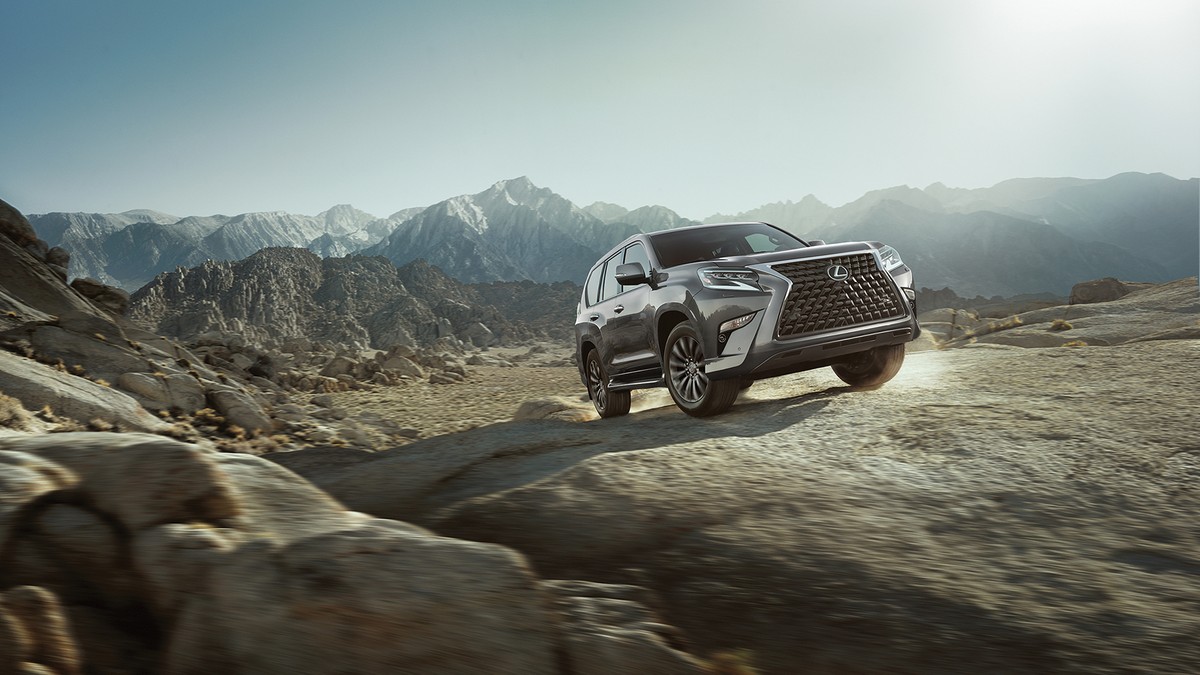 The Lexus GX, is quite capable off-road.