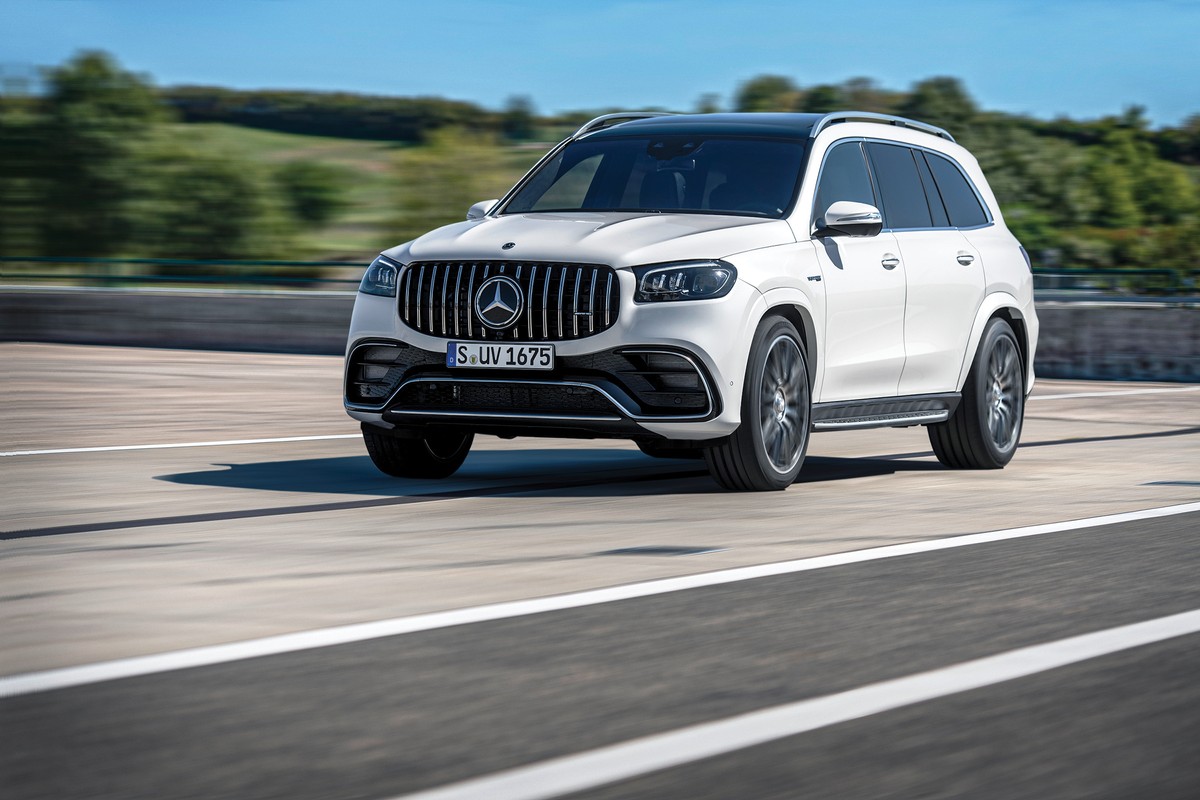The Mercedes-Benz GLS was redesigned for 2020 and has a spacious third row.