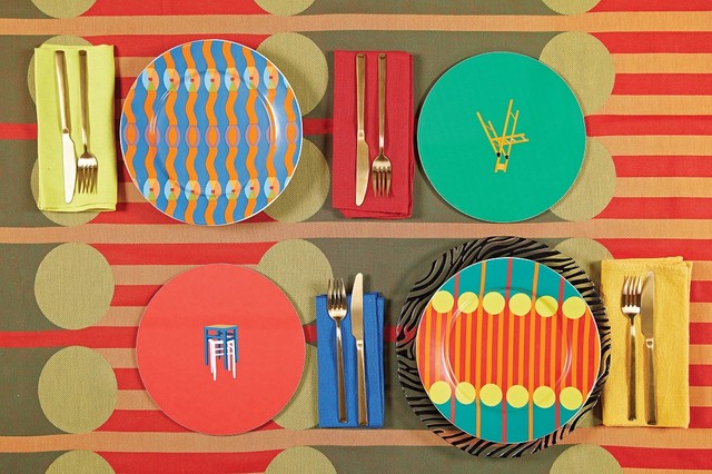 Yinka Ilori wanted to create a sense of positivity with his brightly colored home goods