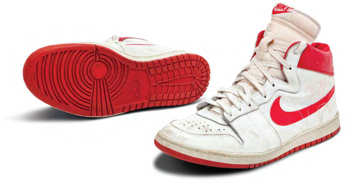 Michael Jordan Nike Air Ships are the priciest game-worn shoes ever sold at auction